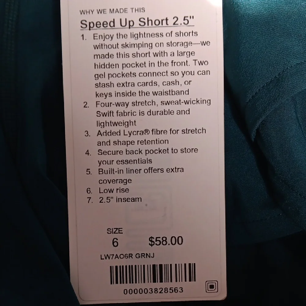 lululemon athletica Womens  Size 6 - Picture 8 of 8
